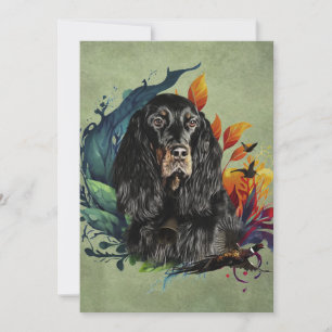 Convite Gordon Setter