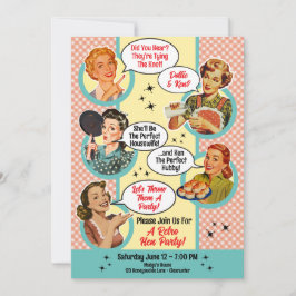 Convite Gossipando Chá de panela do Partido Hen