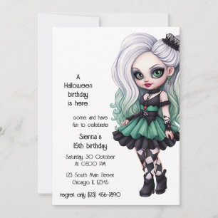 Convite Gótica japonesa