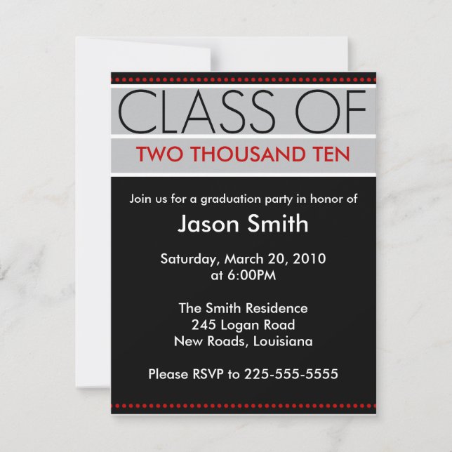 Convite Graduação (Frente)