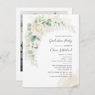 Convite Graduação 2025 Partido de Formando de Foto Eucalyp