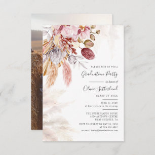 Convite Graduação 2025 Partido de Formando Grass Pampas Ph