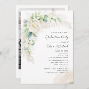 Convite Graduação 2025 Partido do Formando Botânico de Fot