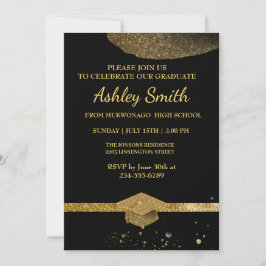 Convite Graduação Chic Elegante