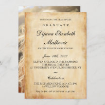 Graduação Clássica de Papel Antigo