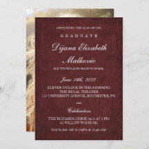 Graduação Clássica I Burgundy