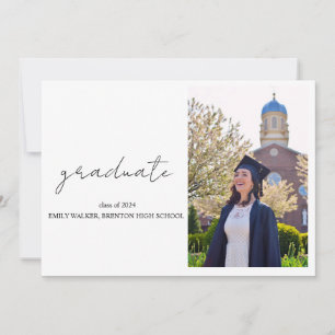 Convite Graduação com Fonte Saltitante