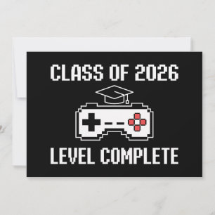 Convite Graduação Completa de Jogos da Turma de 2026