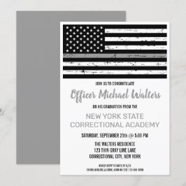 Convite Graduação Corretiva da Linha de Cinzas Finas