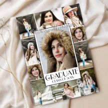 Graduação da Colagem de Fotos do Formando Bold