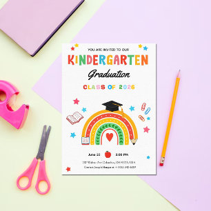 Convite Graduação da Colorida Escola de Educação Infantil 