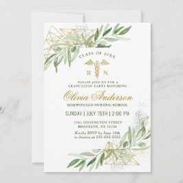 Convite Graduação da Escola de Enfermagem do Branqueamento