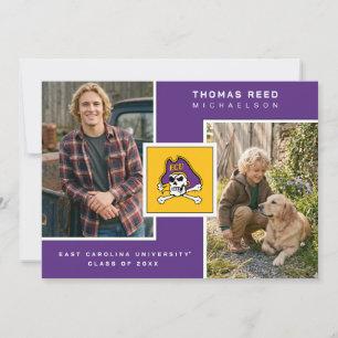 Convite Graduação da Universidade East Carolina