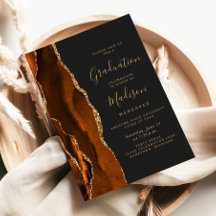 Graduação Dark de Agate Laranja Queimado em 2025