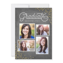 Graduação de Colagem de 4 Fotos em Formando Glamor