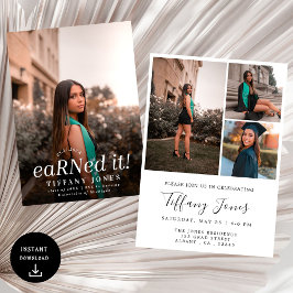 Convite Graduação de Enfermagem Moderna BSC RN 4