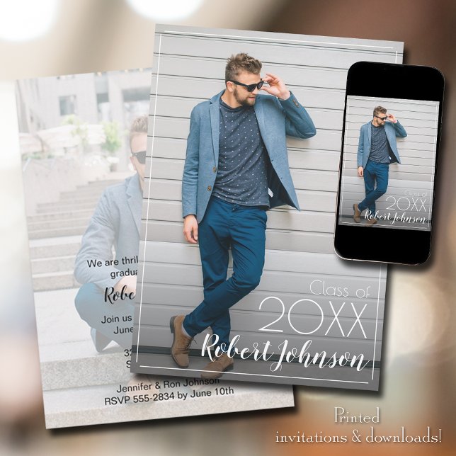 Convite Graduação de Foto de Tendy (Criador carregado)