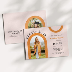Convite Graduação de Foto em Arco Moderno