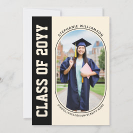 Convite Graduação de Foto em Formando Moderno e Minimalist