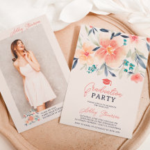 Graduação de foto floral de cor d'água com tom de