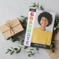 Graduação de Fotografia com Tipografia do Rainbow