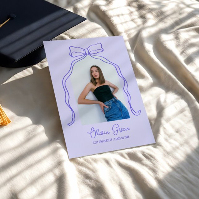 Convite Graduação de Fotografias com Arco de Arco Desenhad (Criador carregado)