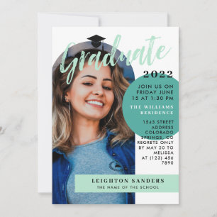 Convite Graduação de Fotografias com Arco Retroativo Min