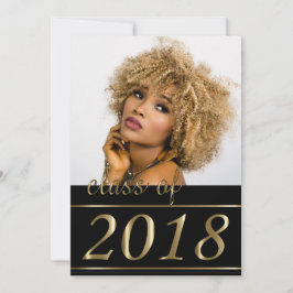 Convite Graduação de Fotos Clássica - 2018