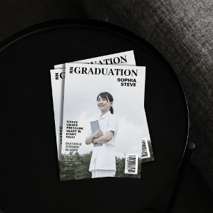 Convite Graduação de fotos de enfermeiras RN simples