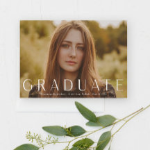 Graduação de Fotos Horizontal Moderna