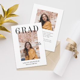 Convite Graduação de Fotos Moderna