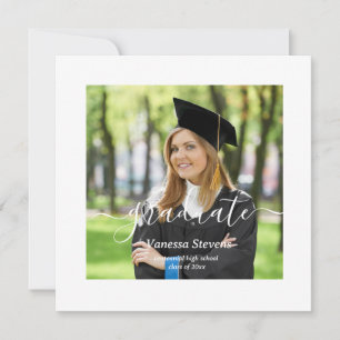 Convite Graduação de Fotos Personalizada