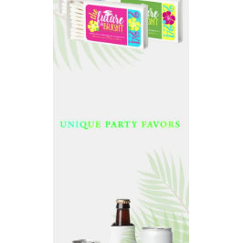 Convite Graduação de Fotos Tropical Luau Filmstrip 6