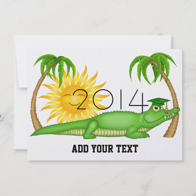 Convite Graduação de Gator - SRF (Frente)