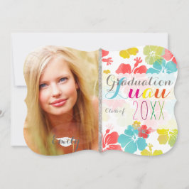 Convite Graduação de PixDezines Hibiscus Luau