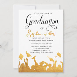 Convite Graduação de segundos graus, Festa de formatura