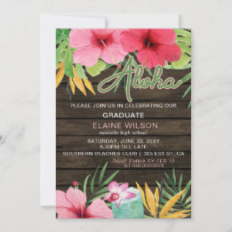 Convite Graduação de UAU Tropical