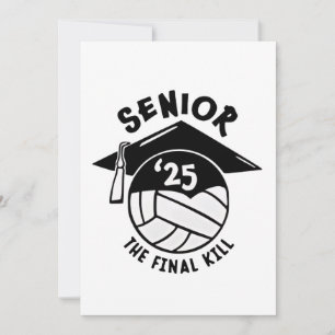 Convite Graduação de Volei Sênior 2025