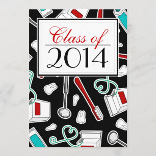 Convite Graduação do higienista dental/escola dental