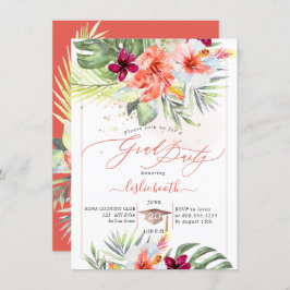 Convite Graduação do Paraíso Tropical H2 PixDezines