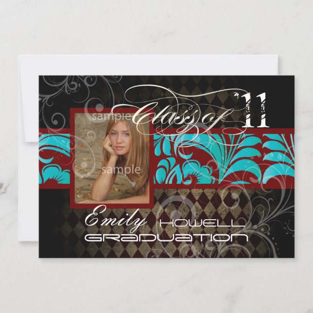 Convite Graduação do PixDezines 2011, Harlequin (Frente)