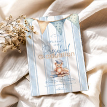 Graduação do Urso de Peste Azul na Pré-Escola