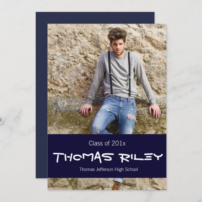 Convite Graduação e Amor (Frente/Verso)