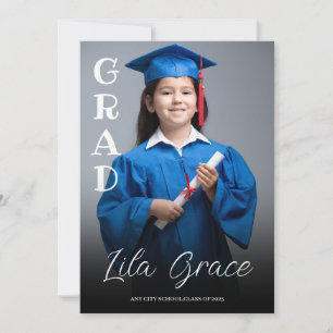 Convite Graduação Elegante Moderna