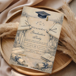 Convite Graduação em Arquitetura Clássica