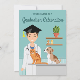 Convite Graduação em Medicina Veterinária Estudante de Vet