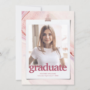 Convite Graduação em Tipografia Moderna