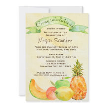 Graduação Escolar Culinária