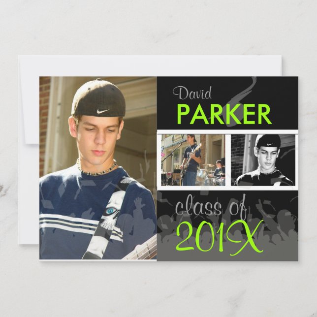 Convite Graduação/Foto/Boné+Graduação do PixDezines 2011 (Frente)