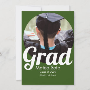 Convite Graduação Foto Negrito Qualquer Cor 